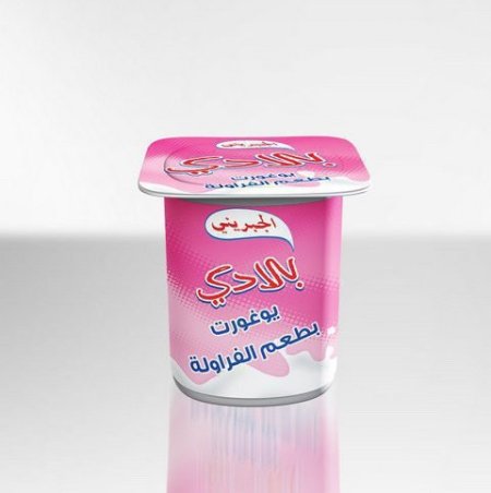 يوغورت فراوله 150 غم الجبريني