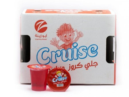 جلي كاسات كروز 100 مل بالفراوله